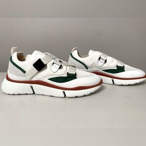 Chloe jungle green sneakers